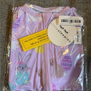 Little Sleepies Lavender Hoppy Days Shorty